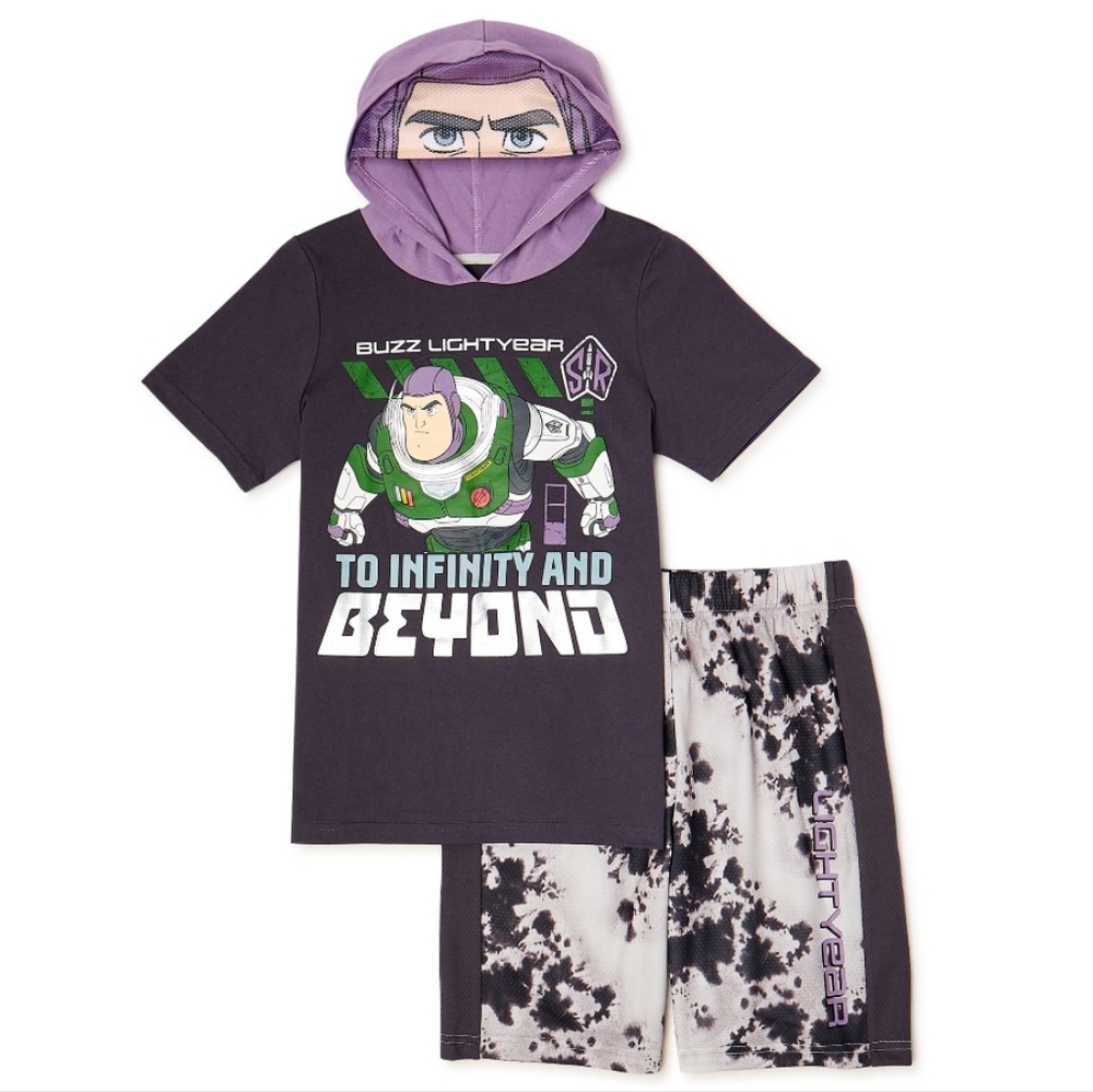 NWT Boys Toy Story Hoodie and Shorts 2 piece set